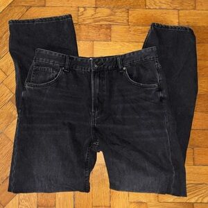Black bershka mom Jeans